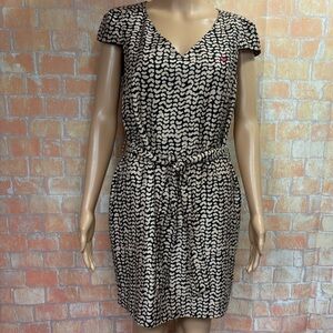 Rachel Rachel Roy Black and Tan Heart Dress